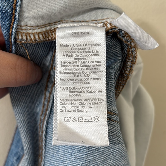 Madewell The Slouchy Boyjean Rosewell Wash Denim Jeans Size 31 - Picture 13 of 13